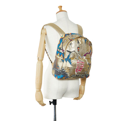 Chanel Paris New-York Street Spirit Backpack (SHG-bCgLVx)