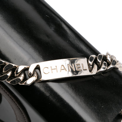Chanel Patent Flap Handbag (SHG-WgjTfx)