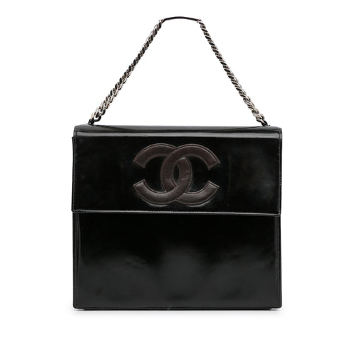 Chanel Patent Flap Handbag (SHG-WgjTfx)