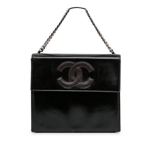 Chanel Patent Flap Handbag (SHG-WgjTfx)