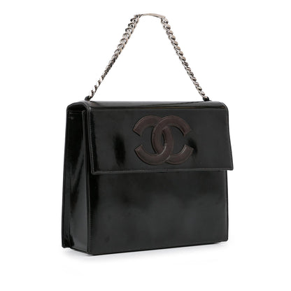 Chanel Patent Flap Handbag (SHG-WgjTfx)