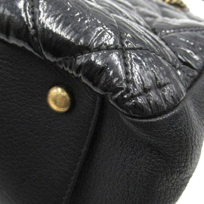 Chanel Patent Goatskin Paris Salzburg CC Eyelet Shoulder Bag (SHG-kMMOtX)