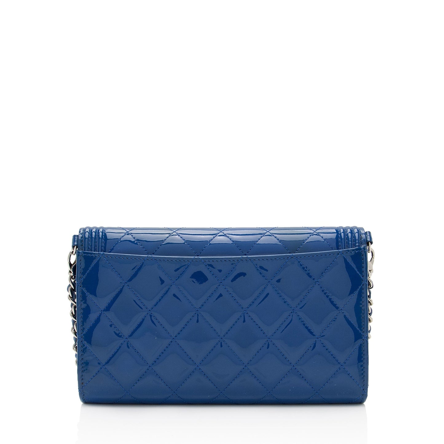 Chanel Patent Leather Boy Clutch on Chain Bag (SHF-56IpnS)