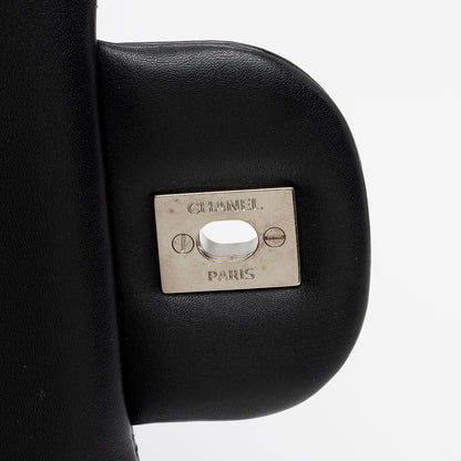 Chanel Patent Leather Classic Jumbo Double Flap Bag (SHF-zuaFhW)