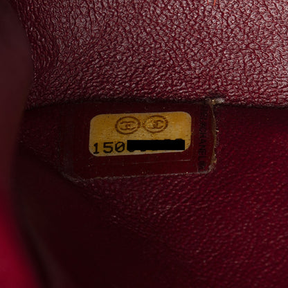 Chanel Patent Leather Classic Medium Double Flap Bag (SHF-BwsnL1)