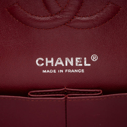 Chanel Patent Leather Classic Medium Double Flap Bag (SHF-BwsnL1)