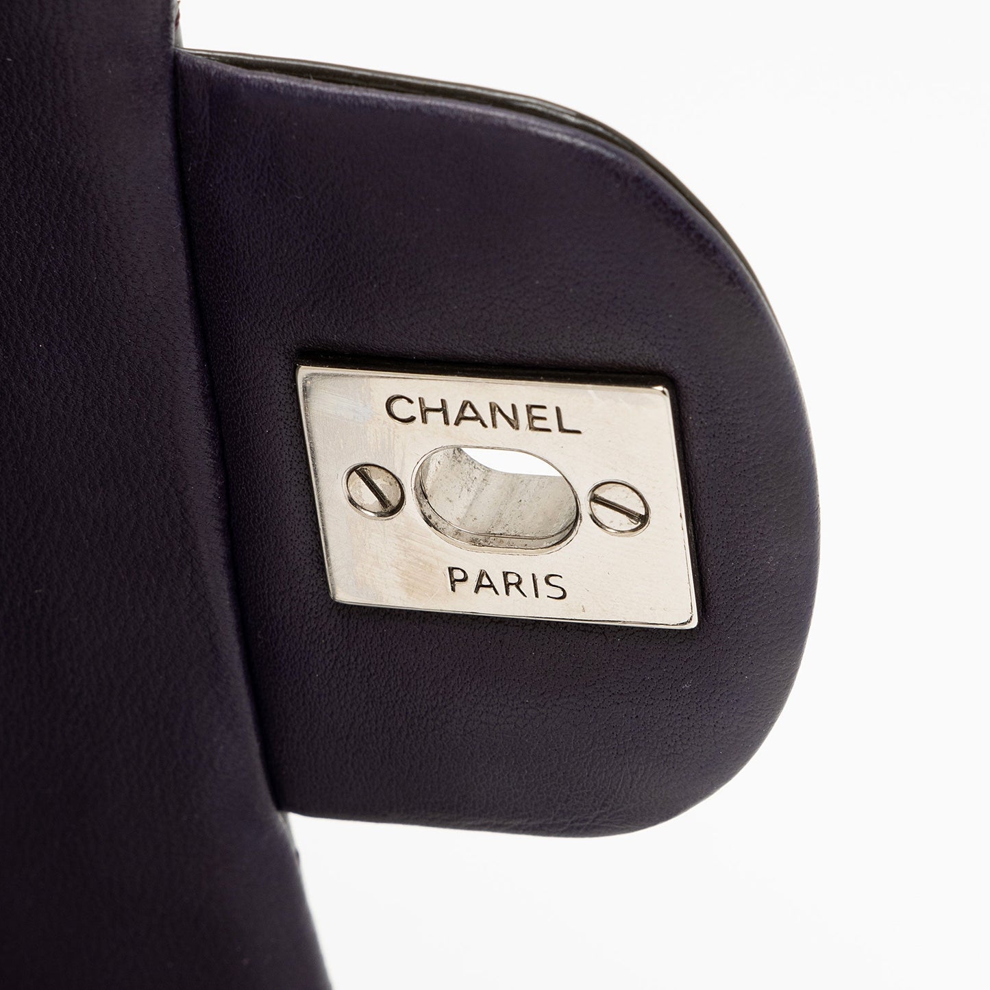 Chanel Patent Leather Classic Square Mini Flap Bag (SHF-Ejwny1)
