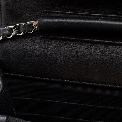 Chanel Patent Leather Classic Wallet on Chain Bag (SHF-15594)