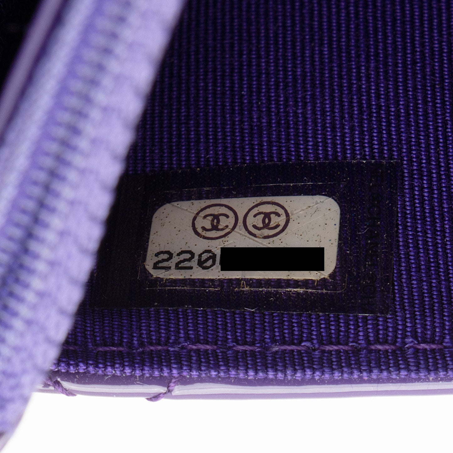 Chanel Patent Leather Classic Wallet on Chain Bag (SHF-0qaVpG)