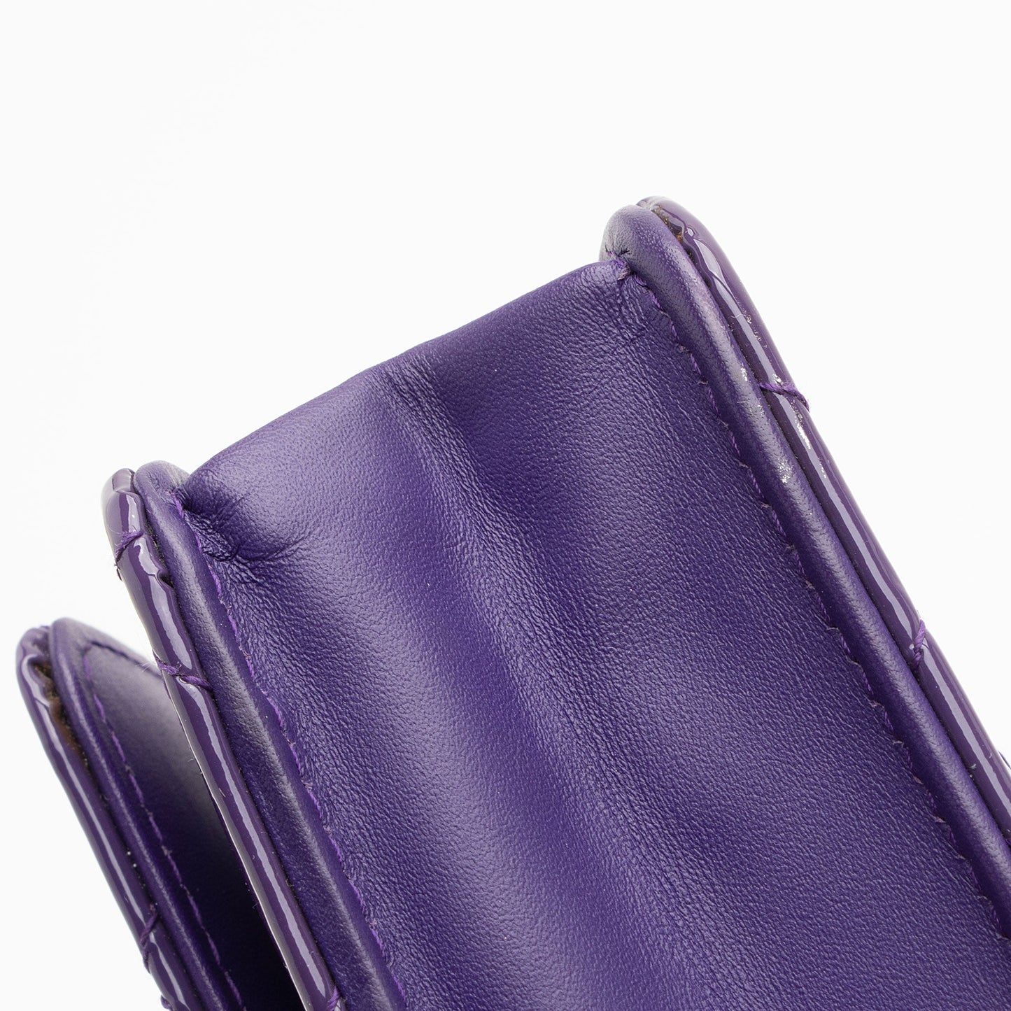 Chanel Patent Leather Classic Wallet on Chain Bag (SHF-0qaVpG)