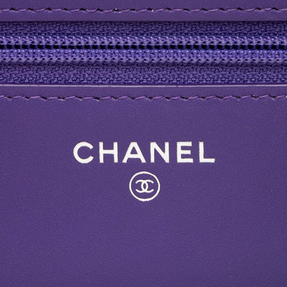 Chanel Patent Leather Classic Wallet on Chain Bag (SHF-0qaVpG)