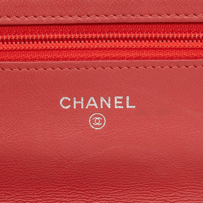 Chanel Patent Leather Classic Wallet on Chain (SHF-JIB4Sf)