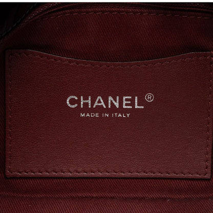 Chanel Patent Leather Just Mademoiselle Bowler Bag (SHF-HYGAdd)