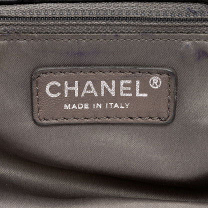 Chanel Patent Leather Lambskin Brooklyn Ligne CC Accordion Flap Bag (SHF-eIVXhx)