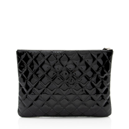 Chanel Patent Leather Medium O-Case (SHF-aLyKNf)