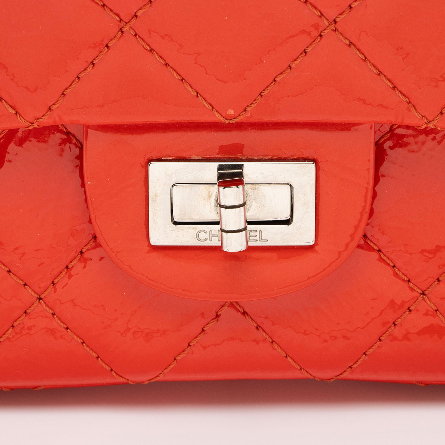 Chanel Patent Leather Reissue 226 Double Flap Bag (SHF-LHatOr)