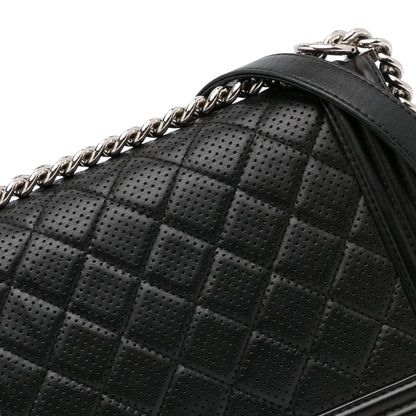 Chanel Perforated Lambskin Boy Flap (SHG-5uI7Qu)