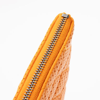 Chanel Perforated Leather Medium O-Case (SHF-1ENMya)