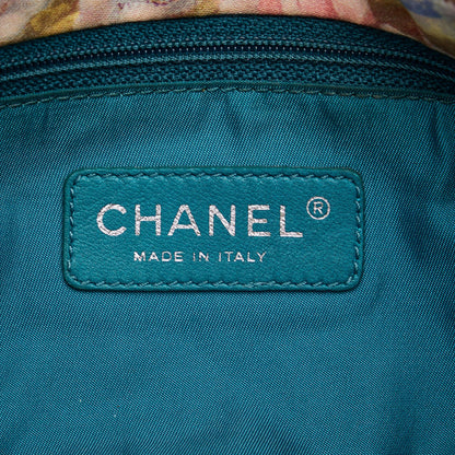 Chanel Printed Canvas Watercolor Pochette Flap (SHG-LineIE)