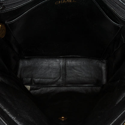 Chanel Quilted CC Flap Backpack (SHG-XI7DTD)