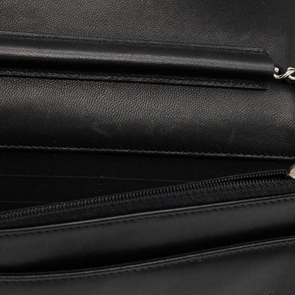 Chanel Quilted Canvas Fluo Boy Wallet on Chain (SHF-jXYUuG)