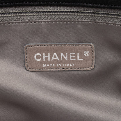 Chanel Quilted Coated Canvas Le Marais Ligne Flap Bag (SHF-oc9sFy)