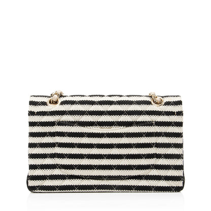 Chanel Quilted Jersey Pearl Coco Sailor Medium Flap Bag (SHF-23372)
