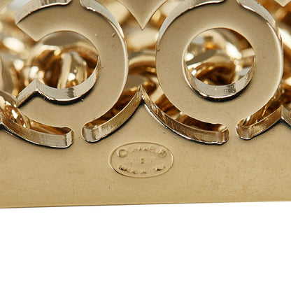 Chanel Rhinestone Coco Name Plate Chain-Link Belt - 35 89 (SHG-XLnxAn)