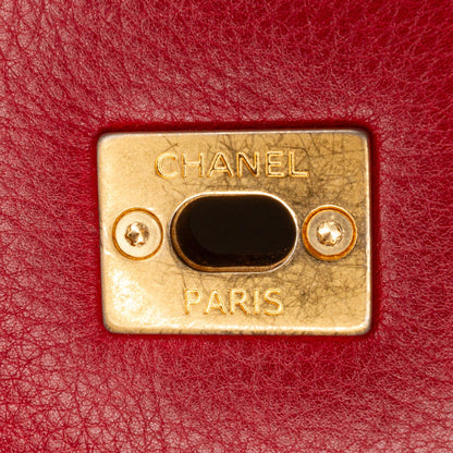 Chanel Rock Corner Chevron Flap Bag (SHG-xAzd8d)
