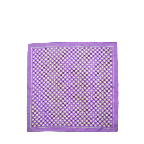 Chanel Silk CC Camellia Scarf (SHF-18452)