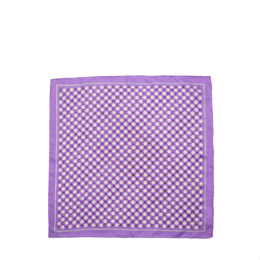 Chanel Silk CC Camellia Scarf (SHF-18452)