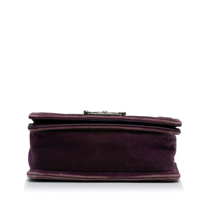 Chanel Small Boy Velvet Flap Bag (SHG-xHXqXz)