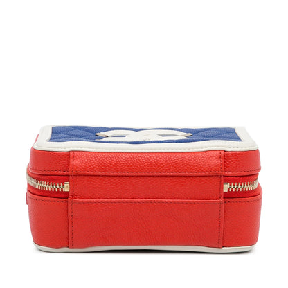 Chanel Small Caviar CC Filigree Vanity Bag (SHG-Drcmdn)
