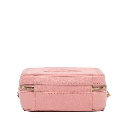 Chanel Small Caviar CC Filigree Vanity Bag (SHG-RkOLyj)