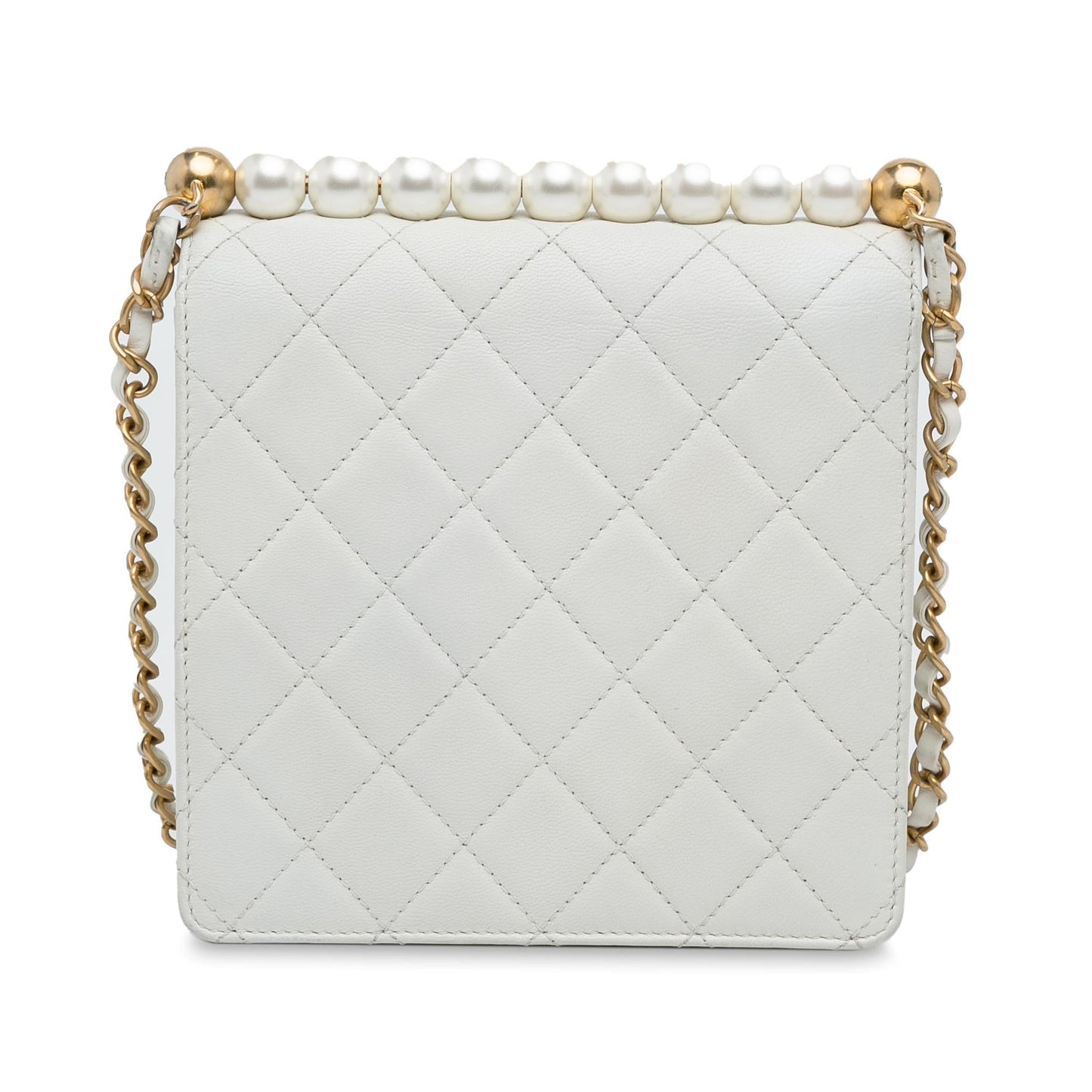 Chanel Small Chic Pearls Flap Bag (SHG-Uc61Ld)