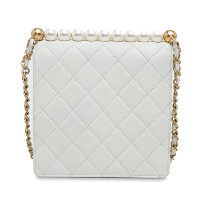 Chanel Small Chic Pearls Flap Bag (SHG-Uc61Ld)