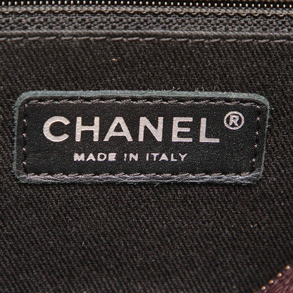 Chanel Small Classic Caviar Leather Double Flap Bag (SHG-19442)