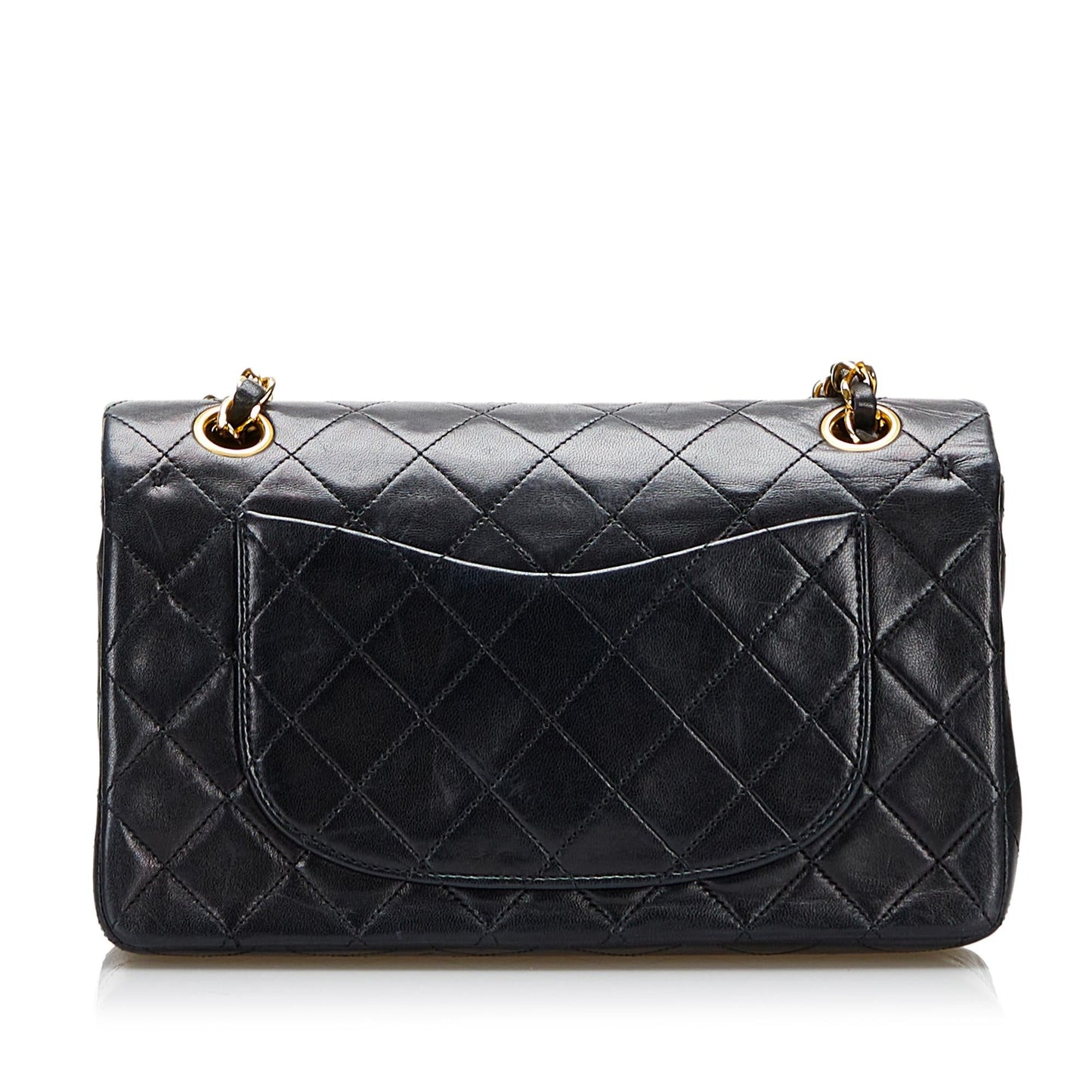 Chanel Small Classic Lambskin Double Flap Bag (SHG-JyubY0)