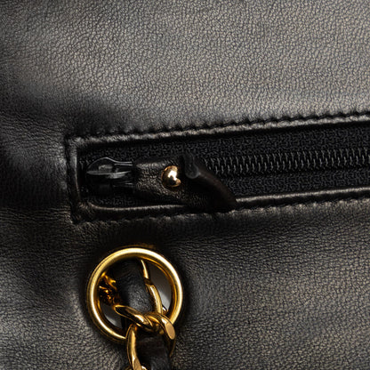 Chanel Small Classic Lambskin Double Flap Bag (SHG-U4aUjJ)