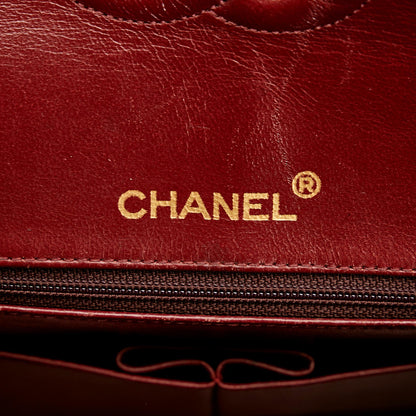 Chanel Small Classic Lambskin Double Flap (SHG-VbrRMT)