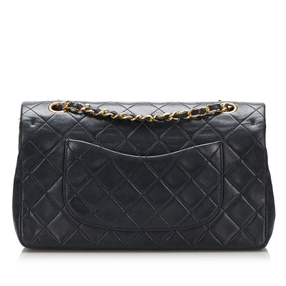 Chanel Small Classic Lambskin Double Flap (SHG-3QYLwV)