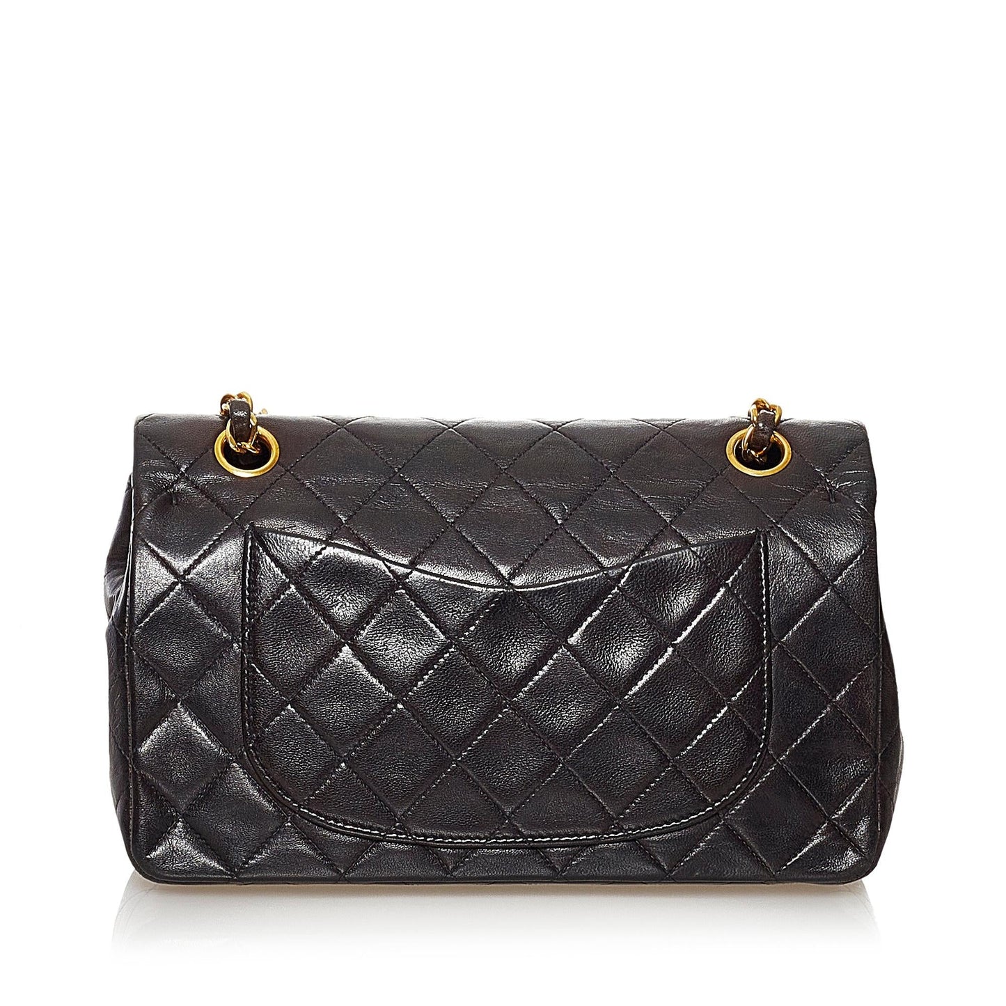 Chanel Small Classic Lambskin Double Flap (SHG-RnAYon)