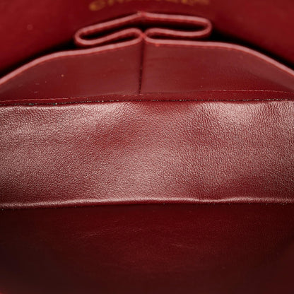 Chanel Small Classic Lambskin Double Flap (SHG-XR662u)