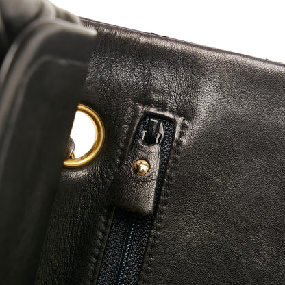 Chanel Small Classic Lambskin Double Flap (SHG-nL1eWl)