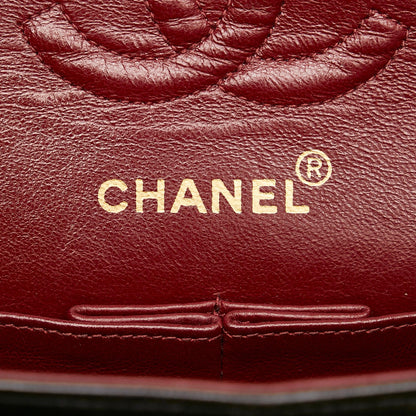 Chanel Small Classic Lambskin Double Flap (SHG-nL1eWl)