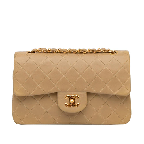 Chanel Small Classic Lambskin Double Flap (SHG-D8Xhs3)