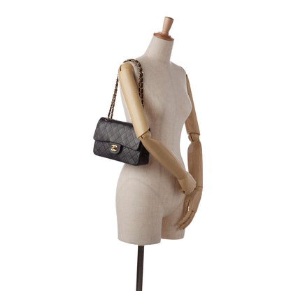 Chanel Small Classic Lambskin Double Flap (SHG-RDR1dh)