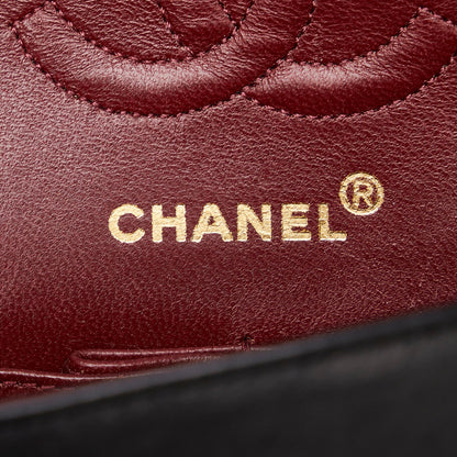 Chanel Small Classic Lambskin Double Flap (SHG-VK8E3E)