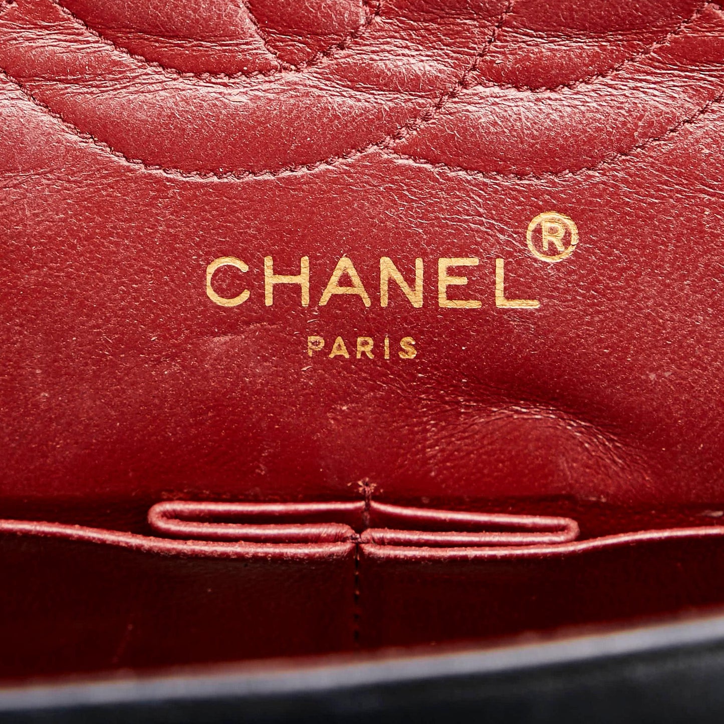 Chanel Small Classic Lambskin Leather Double Flap Bag (SHG-30354)
