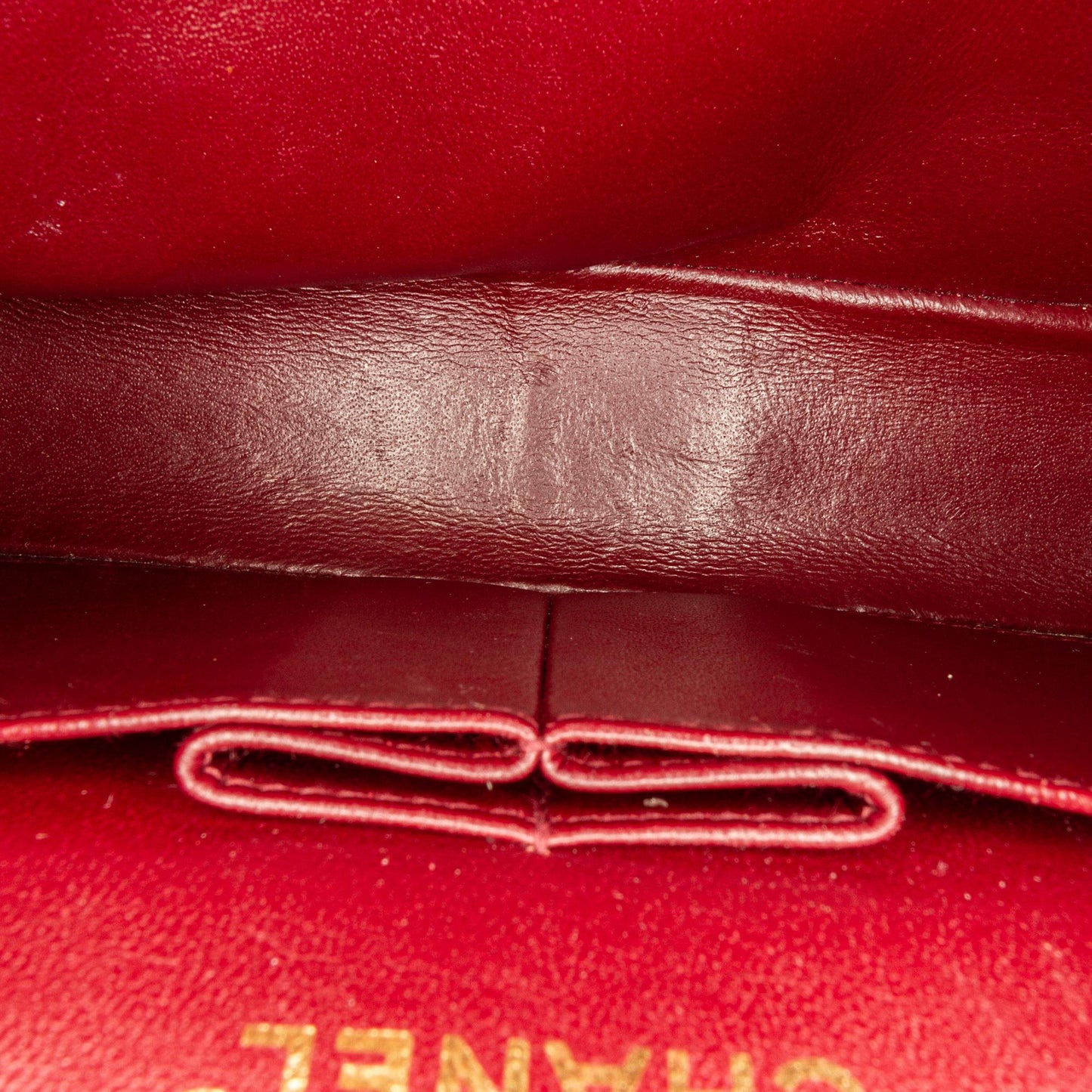 Chanel Small Classic Lambskin Leather Double Flap Bag (SHG-31213)